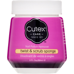Cutex Nail Polish Remover Twist & Scrub Sponge, 2 { 2